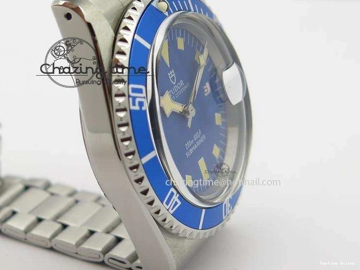 1222 Durable Submariner SS JKF Best Edition Blue Dial Square Markers (Black Date) A 3902